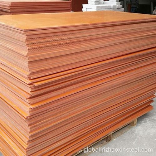 Corten A Weathering Steel Sheet Atmospheric Corrosion Resistant Steel Plate Manufactory